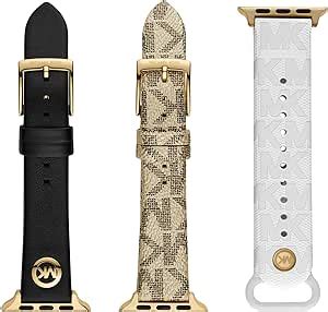 michael kors black apple watch band|michael kors interchangeable watch band.